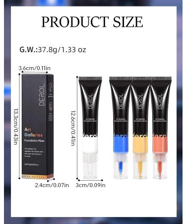 White Liquid Foundation Mixing Pigment for Shade Adjustment and Color Correction - Sweat-Proof, Long Lasting, Natural Undertone Blend - 01 Ghost White - Buy Online on GoSupps.com