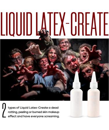 VIOLA HOUSE Halloween Special Effects Makeup Kit - 7 Colours, Bruise Wound Face Body Paint, Scar Wax, Scar Oil, Liquid Latex, Fake Blood + Tools - Buy Online on GoSupps.com