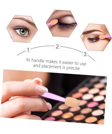 Baluue 80pcs Makeup Eyeshadow Brush Makeup Brush Non Latex Makeup Eyeshadow Applicator - Buy Online on GoSupps.com