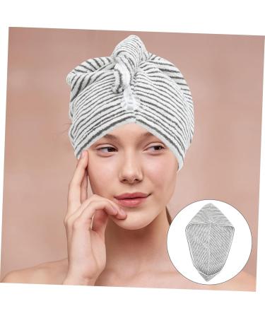 KONTONTY Coral Fleece Shower Cap Hair Turban Shower Hair Cap Dry Hair Cap Women Shower Cap Large Shower Caps for Women Reusable Shower Cap Hair Drying Towel Shower Caps Hair Towel - Buy Online on GoSupps.com