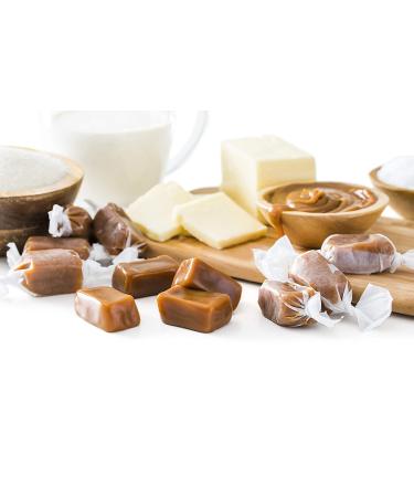 Taras All Natural Gourmet Caramel Apple Flavored Caramels - Small Batch Kettle Cooked, Creamy, Individually Wrapped - 20oz/1.25lb - Buy Online on GoSupps.com