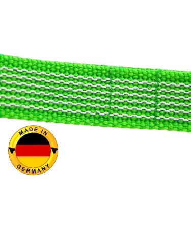 Twinkys Dog Style Tow Leash - 7.5m Neon Green Made in Germany 20mm Wide for Dogs Up to 50kg - Buy Online on GoSupps.com