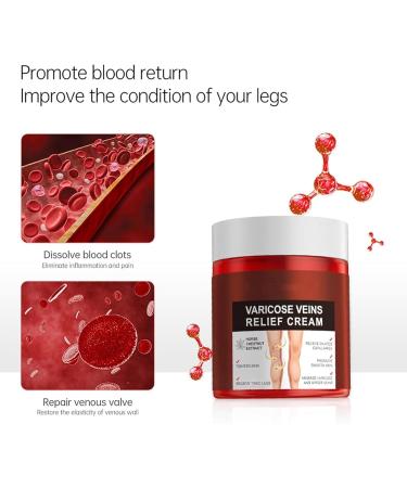3-Pack Krampfade Cream for Legs | Varicose Veins Relief | All Skin Types | Arm & Feet Care - Buy Online on GoSupps.com