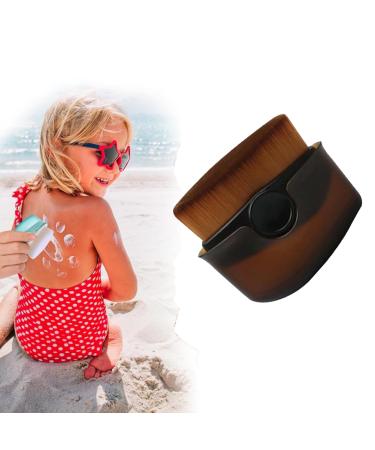 Sun protection applicator for children sunscreen applicator Sunblock buddy brush with protective caps sun lotion applicator sunscreen brush travel-free for sun protection Applicator (B)