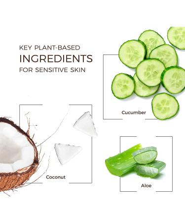 Babo Botanicals Purifying Swim & Sport Shampoo & Wash - Cucumber and Aloe Vera - 16 Fl Oz - Kids & Sensitive Skin (Pack of 1) - Buy Online on GoSupps.com