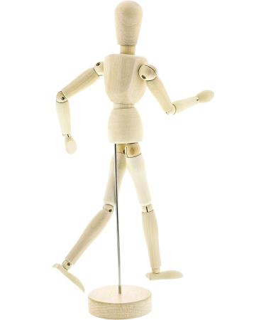 Le Juvo 13 Wooden Drawing Mannequin - Posable Art Model for Sketching and Home Decor - Buy Online on GoSupps.com