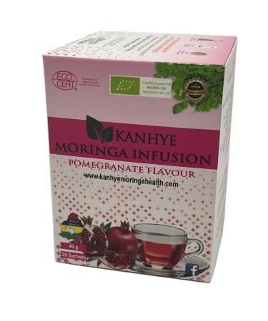 KANHYE Moringa Infusion Pomegranate flavour
