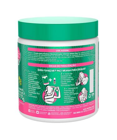 Salon Line Tratamento - Creme Para Pentear Reconstru o Intensa 500g | Combing Cream Collection - Intense Reconstruction for Healthy Hair - Buy Online on GoSupps.com