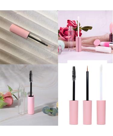 Set of 3/6 Mascara Tube Empty - Mascara Bottle and Wand Empty Glass 10ml Empty Mascara Tube and Wand Glass Amber Eyeliner Tube and Lip Gloss Tubes with Rubber Inserts and Funnels (2Sets White) - Buy Online on GoSupps.com