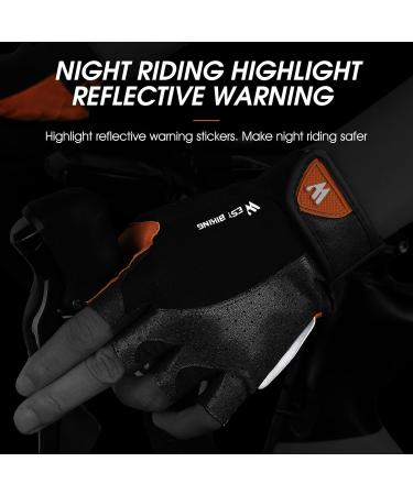 West Biking Men's Bicycle Gloves - Breathable Fingerless MTB Racing Gloves & Reflective Women's Climbing Gloves - Slip-Resistant Summer XL - Buy Online on GoSupps.com