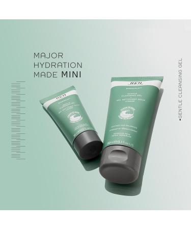 REN Clean Skincare Evercalm Mini Gentle Facial Cleansing Gel | Non-Stripping Cleanser for Sensitive Oily & Combination Skin | Fresh & Comfortable Skin - Buy Online on GoSupps.com