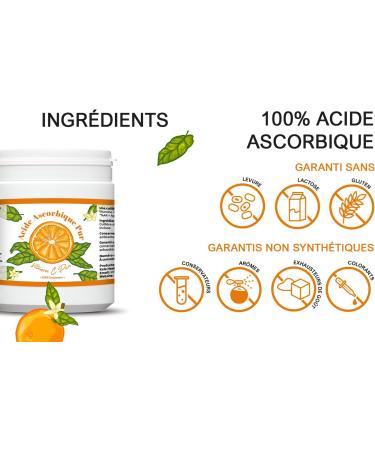 Kala Health - Vitamine C Pure 1 kg - Poudre de vitamine C - Acide ascorbique pur - Fourniture de 1000 jours x 1000 mg dosage lev - Avec cuill re-doseuse - V g talien - Qualit premium - Buy Online on GoSupps.com
