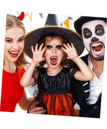 Pretyzoom Fake Dentures - 10 Pieces of Artificial Ugly Teeth for Halloween Cosplay | Funny PVC False Teeth - Buy Online on GoSupps.com