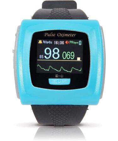 Buy Contec CMS50F Wrist Pulse Oximeter - Accurate Health Monitoring with Software & Download Cable - Fast International Shipping - Buy Online on GoSupps.com