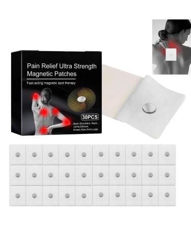 KOAHDE Magnetic Acupressure Patches Pain Relieving Magnetic Patch Patches Magnetic for Pain Relief Patches Magnetic Therapy Pain Relief Acupressure Magnetic Plaster Healing Magnets for Pain Relief