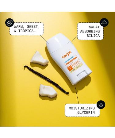 Ultimate Carpe Underarm Antiperspirant Deodorant | Advanced Sweat & Odor Protection for Men & Women | Coconut Vanilla 1.69 Fl Oz - Combat Excessive Sweating - Buy Online on GoSupps.com
