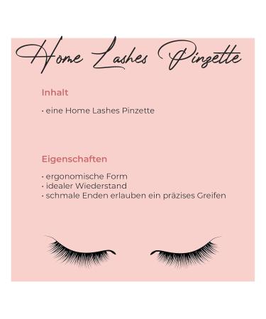 BeautyU Rose Gold Homelashes Tweezers | Professional Eyelash Extension Tool for Precision Home Use | Easy-to-Use Narrow End Design - Buy Online on GoSupps.com