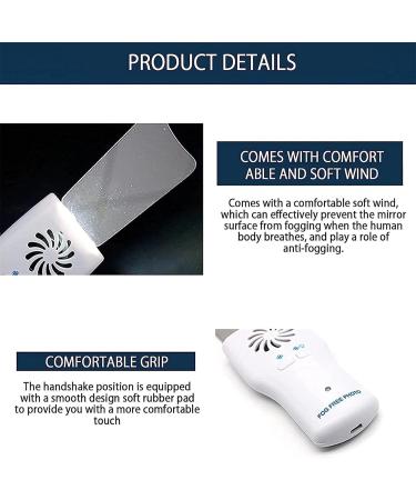 Shop GKPly Dental Electric LED Level - Automatic Fitting Removal & 4 Interchangeable Mirrors for Orthodontics - Buy Online on GoSupps.com