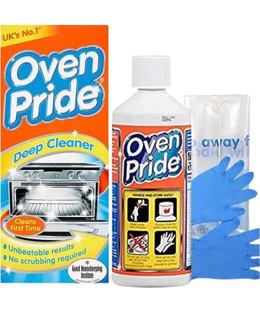 Oven Pride Deep Cleaner Oven Kit 500ml 3Pk + Our Gift for You: Organza Bag Size: 9 x 7 x 0.1cm - Buy Online on GoSupps.com