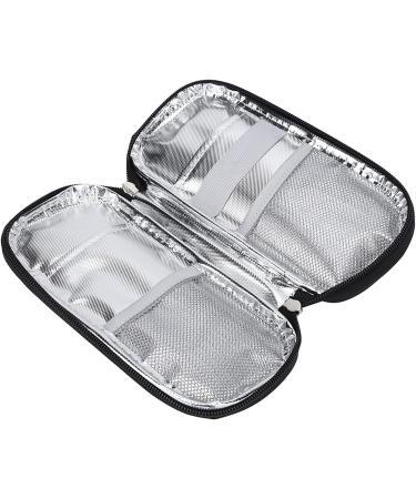 Diabetic Medication Cooler Bag - Insulin Travel Bag for Elderly - Purple - Buy Online on GoSupps.com