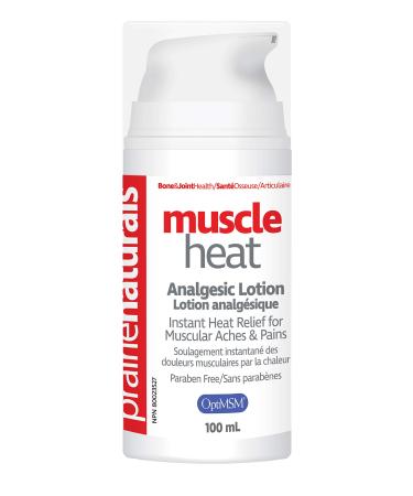 Prairie Naturals Muscle heat with optimsm muscle relief lotion for muscles - 100ml