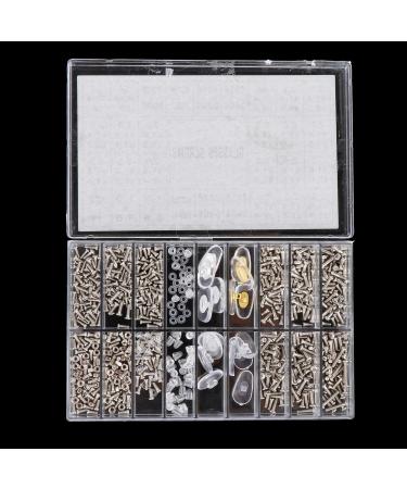 Perfeclan Glasses Repair Set - Nose Padding & Screws with Compact Box | Precision Screwdriver Set for Glasses & Watches - Buy Online on GoSupps.com