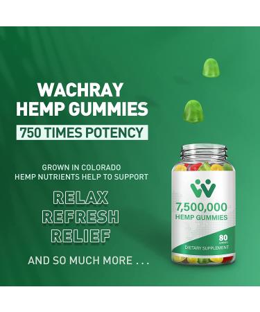 Organic Hemp Gummies for Anxiety & Sleep - 2 Packs, 80 Count - Vegan & Made in USA - Buy Online on GoSupps.com