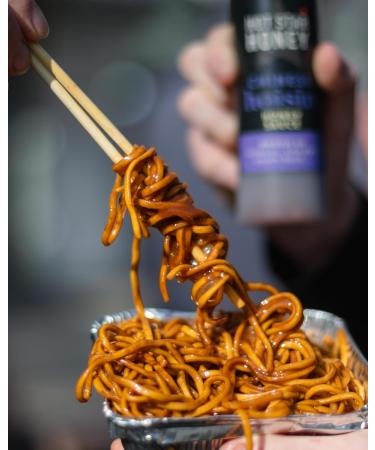 Hot Star Honey Chinese Hoisin Honey Sauce - SWEET HONEY SAUCE WITH PEANUT AND SOY - DRIZZLE ON NOODLES STIR-FRY CRISPY DUCK - 320g - Buy Online on GoSupps.com