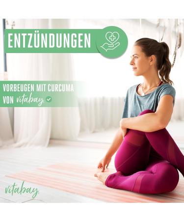 Vitabay Turmeric Capsules 500mg - High Dose Vegan Curcumin with Pepper (270 Capsules 3 Pack) - Best Turmeric Extract for Health Benefits - Buy Online on GoSupps.com