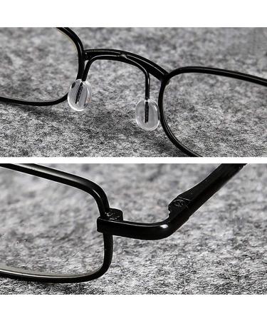 Flexible Metal Reading Glasses +2 Diopters | Unisex Feather-Hinge Readers with Case | International Shipping - Buy Online on GoSupps.com