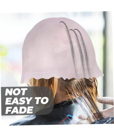 VINTORKY Silicone Highlighter Cap Dyeing Color Caps Reusable Hair Coloring Caps Hair Dyeing Cap Hair Highlighting Hat Crochet Hook for Hair Crochet Hats Hair Staining Cap - Buy Online on GoSupps.com
