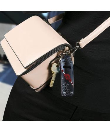 Lip Balm Keyring for Women Girls Gothic Rose - Buy Online on GoSupps.com