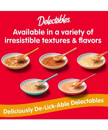 Hartz Delectables Bisque Senior Wet Cat Treats - 12 Count Variety Pack - Buy Online on GoSupps.com