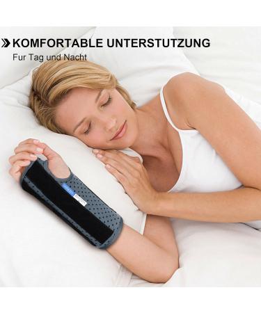 Cokaca Adjustable Wrist Bandages with Metal Rails - Relief for Tendonitis Carpal Tunnel Arthritis (M Right Hand) - International Shipping Available - Buy Online on GoSupps.com