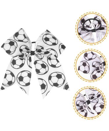 Beaupretty Hair Ribbon Bows for Hair Kids Hair Accessories Elastic Hair Bands Bow for Hair Girl Bows Bow Elastic Ponytail Holders Soccer Bow Hair Tie Hair Ties with Bows Child Fan Hairball - Buy Online on GoSupps.com