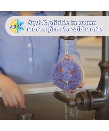 Scrub Daddy Sponge Starter Pack Bundle - Dishwashing and Home Cleaning Bundle Contains 2 Scrub Daddy's 2 Scrub Mommy's and 2 Screen Daddy 2ct - Buy Online on GoSupps.com