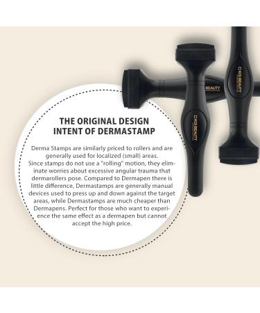 KOI BEAUTY 0.5mm Derma Stamp for Hair and Beard Growth - Professional Microneedling Pen for Face, Body, and Scalp Care - Buy Online on GoSupps.com