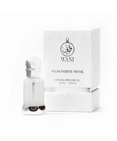 WANI White Tahara Musk Concentrated 12 ml Perfume Oil Alcohol-Free Arabic Natural Fragrance Floral Sensual Long-Lasting Exotic Aroma for Women - Buy Online on GoSupps.com