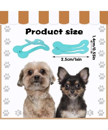 Cobee Cat Dog Hair Clips 30 Pieces 1 Inch Dog Puppy Grooming Bows Multicolor Bone Shape Pet Hair Accessories Clip Mini Snap Hair Clips Cute Pet Hairpin Headwear for Small Dog Cat - Buy Online on GoSupps.com
