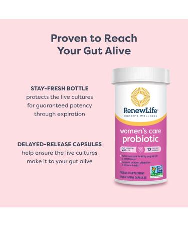 Renew Life Women's Probiotics 25 Billion CFU - 30 Capsules for Digestive Health - Buy Online on GoSupps.com