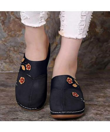 XTZYGLFD Women's Dark Blue Vegan Sandals - Summer Fashion Beach & Travel Comfort Plateau Shoes UK Size 7 - Buy Online on GoSupps.com