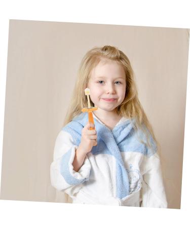 FOYTOKI Kids Toothbrush Set - 3 Pack Children's Tooth Cleaning Brushes for Optimal Oral Care - Buy Online on GoSupps.com