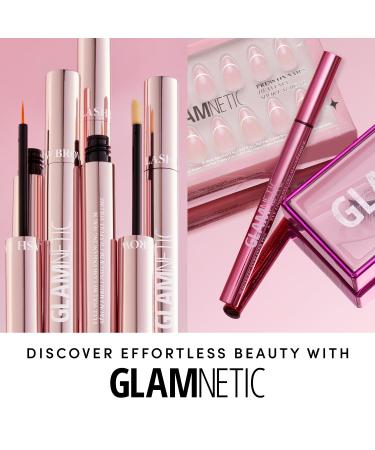 Beetlejuice x Glamnetic Press On Nails - Sandworm | Reusable 3D Short Almond False Nails | 30 Nail Kit with Glue | Salon Quality & 15 Sizes Available - Buy Online on GoSupps.com