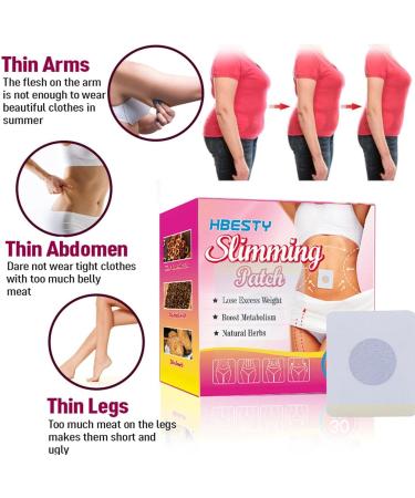 Slim Patch 2 x 30 pieces Slimming Patches Slimming Patch Weight Loss Anti Cellulite Patch Slim Fast Slimming Patch for Beer Belly Quickly Restores a Healthy Body and - Buy Online on GoSupps.com