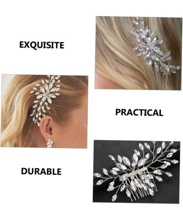 FRCOLOR Bridesmaid Hair Accessories hair Wedding headpiece wide headbands for women hair bands for womens hair flower girl hair accessory crystal bridal Hair piece Zinc alloy bride - Buy Online on GoSupps.com