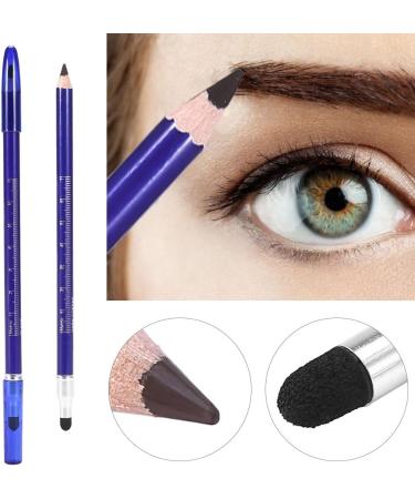 Sonew Duevin Professional Makeup Eyebrow Pencil Precision Brow Double-Ended Eyebrow Pencil with Flat Pencil and Brush Waterproof Eyebrow Pencil Stereo Eyebrow Filling(Brown) - Buy Online on GoSupps.com