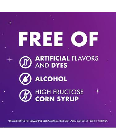 ZzzQuil Nighttime Sleep Aid Liquid - Alcohol & Dye Free - 50mg Diphenhydramine HCl - Non-Habit Forming - Berry Flavor - 12 Fl Oz (Pack of 1) - Buy Online on GoSupps.com