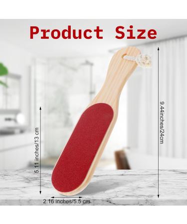 Buy Pumice Stone Foot File - Double Sided Pedicure Scrubber for Callus Removal & Soft Feet - Professional Skin Rasp Tool - Buy Online on GoSupps.com
