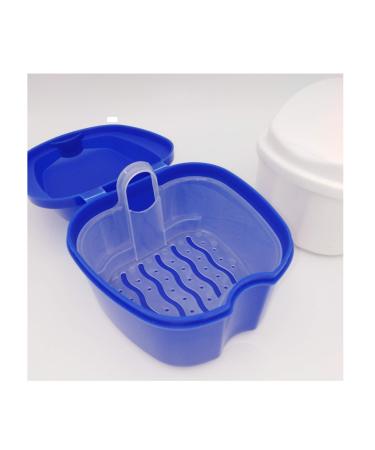 RDI cleaning bath denture box braces box storage box for dentures braces 2 pieces