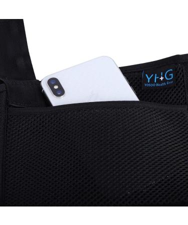 Arm Sling Medical Support | Adjustable Padded Shoulder Immobilizer for Wrist & Elbow Surgery - Men & Women - Buy Online on GoSupps.com